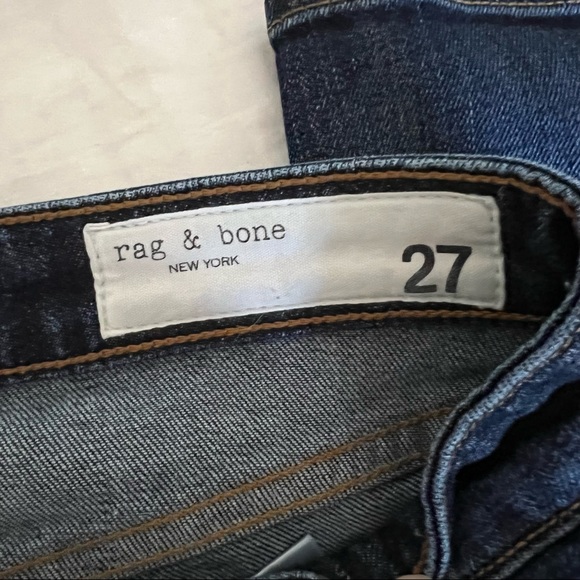 Rag & Bone Dre Low-Rise Boyfriend Jeans 27 - Picture 9 of 10